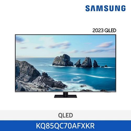 23년 NEW 삼성 QLED 4K Smart TV 214cm KQ85QC70AFXKR